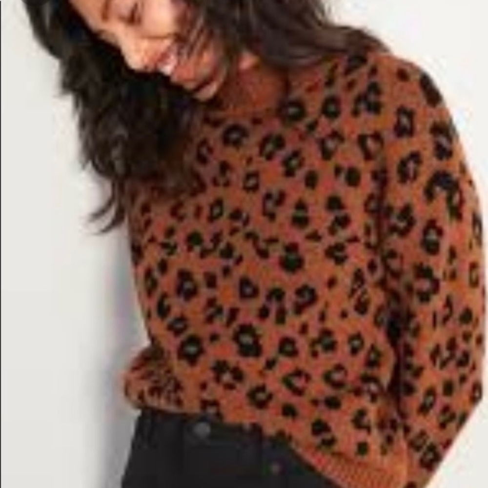 leopard sweater - Picture 2 of 2